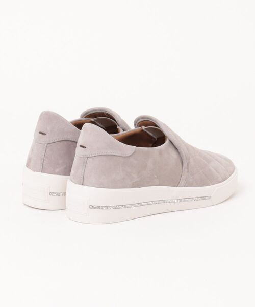 MACKINTOSH LONDON(マッキントッシュ ロンドン)の「厚底キルティングスリッポンスニーカー(スニーカー・レディース・ネイビー/ライトグレー/ブラック・24.0cm/23.5cm/23.0cm/22.5cm/24.5cm)」の4枚目の写真
