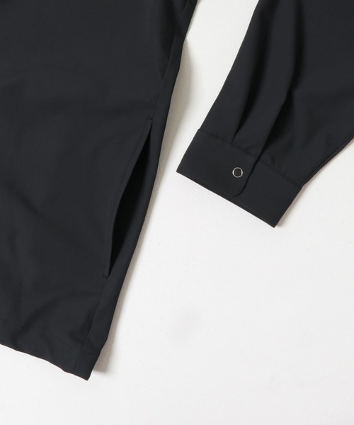 URBAN RESEARCH DOORS（アーバンリサーチドアーズ）の「『XLサイズ/WEB限定』『UR TECH』サマシェア ロングスリーブシャツカーディガン（シャツ/ブラウス・メンズ・グレー/チャコールグレー/ブラック・X-LARGE/MEDIUM/LARGE）」の22枚目の写真