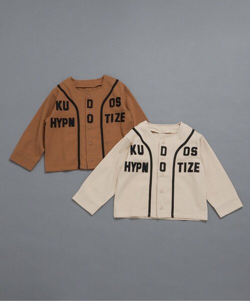 BREEZE（ブリーズ）の「【WEB限定/ジュニア対応】 ベースボールシャツ（シャツ/ブラウス・キッズ・ベージュ/ブラウン・100/120/140）」の16枚目の写真