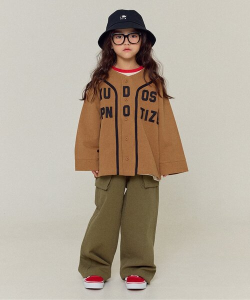 BREEZE（ブリーズ）の「【WEB限定/ジュニア対応】 ベースボールシャツ（シャツ/ブラウス・キッズ・ベージュ/ブラウン・100/120/140）」の14枚目の写真