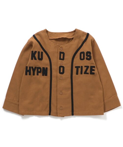 BREEZE（ブリーズ）の「【WEB限定/ジュニア対応】 ベースボールシャツ（シャツ/ブラウス・キッズ・ベージュ/ブラウン・100/120/140）」の9枚目の写真