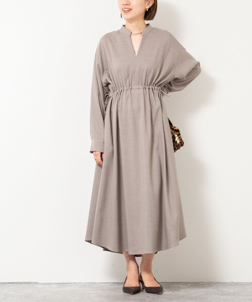 値下げ【NOLLEY'S】ウォッシャブルピンタックシャツワンピース NOLLEY'S（ノーリーズ）の「ウォッシャブルピンタックシャツ