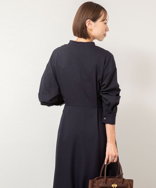 値下げ【NOLLEY'S】ウォッシャブルピンタックシャツワンピース NOLLEY'S（ノーリーズ）の「ウォッシャブルピンタックシャツ