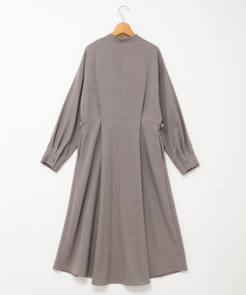 一部WEB限定色アイテム】ウォッシャブルシャツワンピース