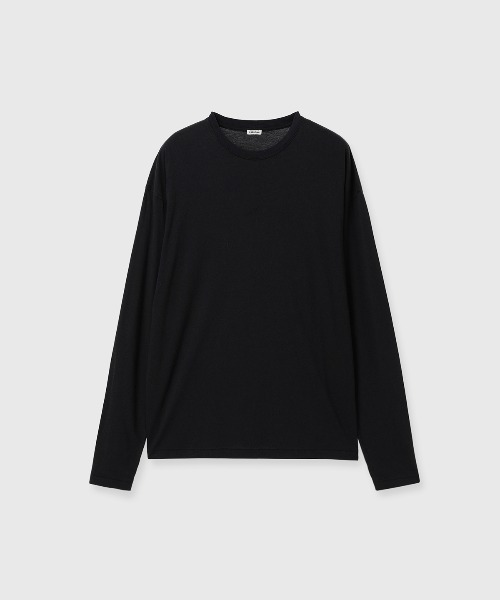 CREDONA(クレドナ)の「【THE C】 OVER L/S TEE/オーバーロングスリーブティー(Tシャツ/カットソー・レディース・ブラック/グレー/ブラウン/ホワイト・FREE)」の3枚目の写真
