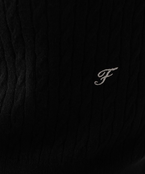 FOUND GOOD（ファウンドグッド）の「miniケーブルニット（ニット/セーター・レディース・ベージュ/イエロー系8/ブラック・L/M）」の18枚目の写真