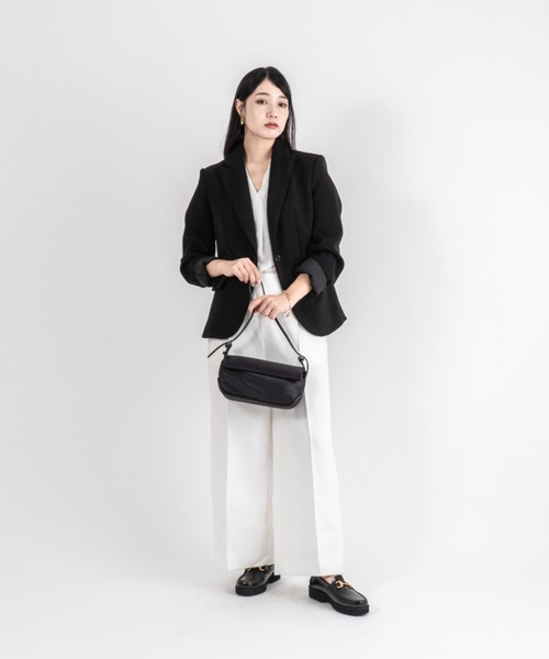 ADD CULUMN（アドカラム）の「【ADD CULUMN/アドカラム】2WAY ナイロン ミニショルダーバッグ ROLLA S FABRIC（ショルダーバッグ・レディース・ブラック・FREE）」の13枚目の写真