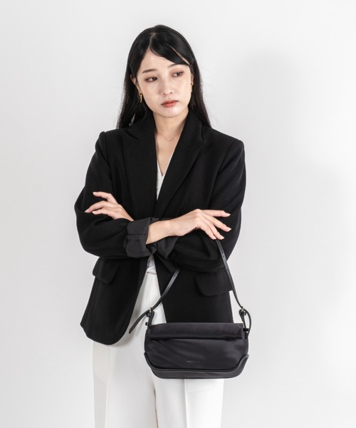 ADD CULUMN（アドカラム）の「【ADD CULUMN/アドカラム】2WAY ナイロン ミニショルダーバッグ ROLLA S FABRIC（ショルダーバッグ・レディース・ブラック・FREE）」の10枚目の写真