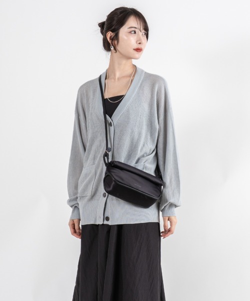 ADD CULUMN（アドカラム）の「【ADD CULUMN/アドカラム】2WAY ナイロン ミニショルダーバッグ ROLLA S FABRIC（ショルダーバッグ・レディース・ブラック・FREE）」の21枚目の写真
