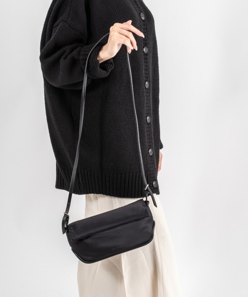 ADD CULUMN（アドカラム）の「【ADD CULUMN/アドカラム】2WAY ナイロン ミニショルダーバッグ ROLLA S FABRIC（ショルダーバッグ・レディース・ブラック・FREE）」の17枚目の写真