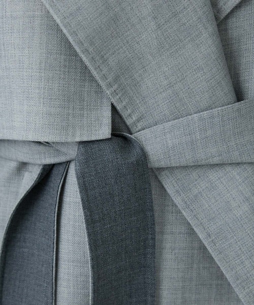 Chaos（カオス）の「Chaos(カオス)/ ◆坪田あさみさんInstaLIVE紹介◆　バリストコート（ステンカラーコート・レディース・グレー系/グレー系1・FREE）」の18枚目の写真