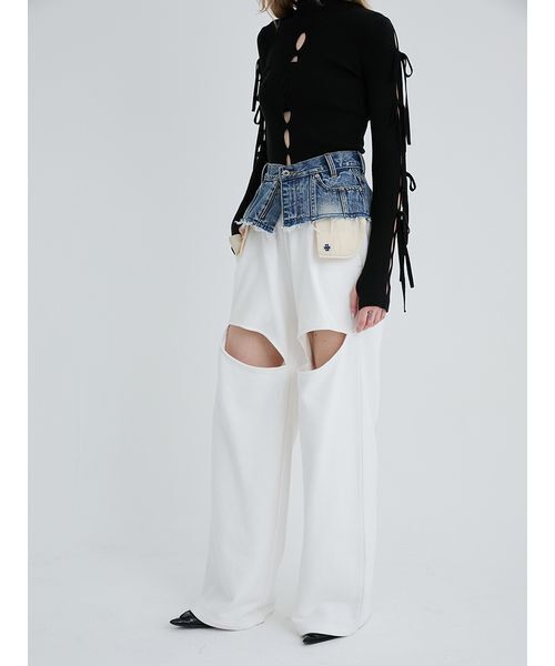 SORIN(ソリン )の「Crafted Denim Skirt Belt/クラフトデニムスカートベルト(デニムスカート・レディース・ブラック/インディゴブルー・36/38)」の13枚目の写真