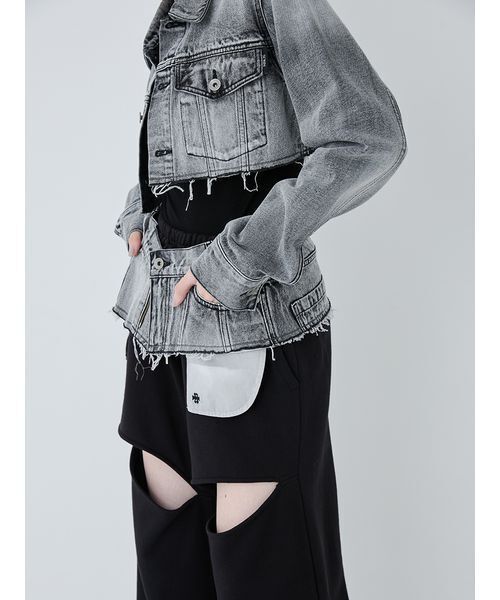 SORIN(ソリン )の「Crafted Denim Skirt Belt/クラフトデニムスカートベルト(デニムスカート・レディース・ブラック/インディゴブルー・36/38)」の21枚目の写真