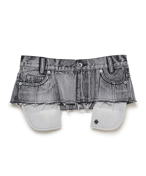 SORIN(ソリン )の「Crafted Denim Skirt Belt/クラフトデニムスカートベルト(デニムスカート・レディース・ブラック/インディゴブルー・36/38)」の1枚目の写真