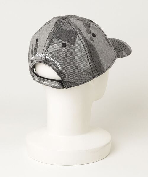 AAPE BY A BATHING APE（エーエイプバイアベイシングエイプ）の「AAPE MAIN CAP(camouflage)（キャップ・メンズ・ライトブラック/ライトブルー・FREE）」の11枚目の写真