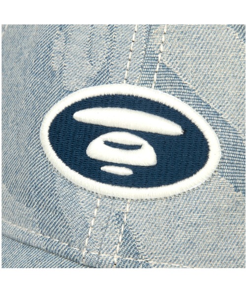 AAPE BY A BATHING APE（エーエイプバイアベイシングエイプ）の「AAPE MAIN CAP(camouflage)（キャップ・メンズ・ライトブラック/ライトブルー・FREE）」の9枚目の写真