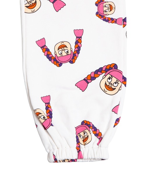 PUNYUS(プニュズ)の「【新サイズ】NAOMIチャン総柄スウェットパンツ(スウェットパンツ・レディース・ホワイト・1/2/3/4/5)」の8枚目の写真