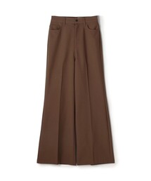 EDITION | ウールポリエステルドスキン フレアパンツ(その他パンツ)