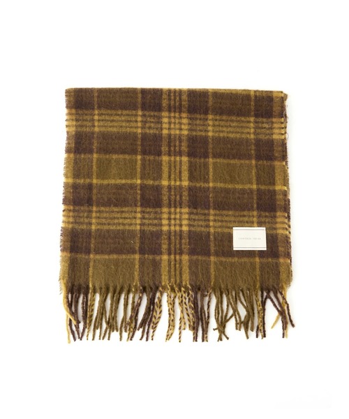 CONTROL FREAK（コントロールフリーク）の「CONTROL FREAK(コントロールフリーク)シャギーチェックマフラー（マフラー・レディース・ブラウン/ブルー/パープル・FREE）」の16枚目の写真