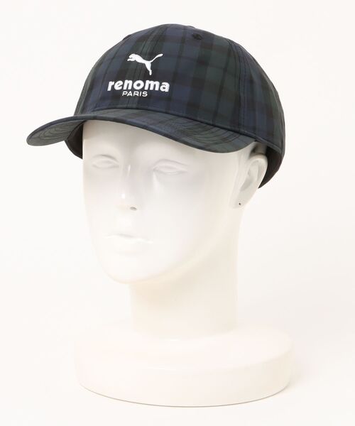 PUMA(プーマ)の「PUMA プーマ メンズ ゴルフ PUMA x renoma golf ロゴ キャップ(キャップ・メンズ・グリーン系その他5・FREE)」の2枚目の写真