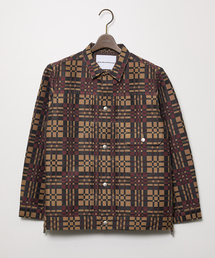 DESIGNWORKS（デザインワークス）の「【White Mountaineering/ホワイトマウンテニアリング】チェックジャガードジャケット（ブルゾン）」