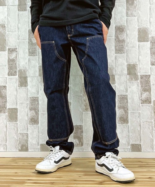 セール】ラギッドフレックス ダブルフロントデニムロガーパンツ Rugged