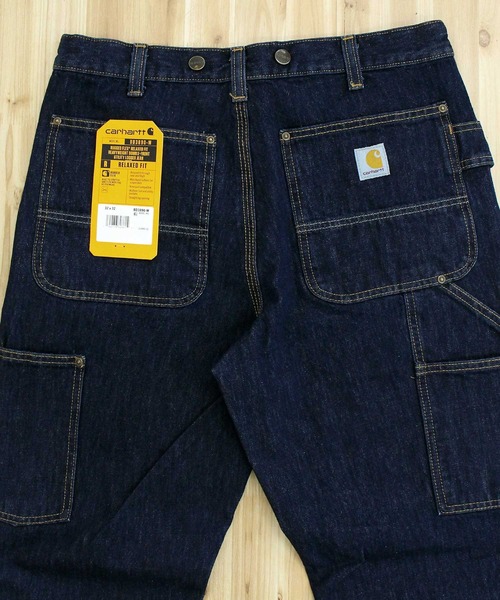 Carhartt(カーハート)の「ラギッドフレックス ダブルフロントデニムロガーパンツ Rugged Flex Double-Front Denim Logger Pants(デニムパンツ・メンズ・インディゴブルー・36/34/32/30/44/42/40/38)」の14枚目の写真