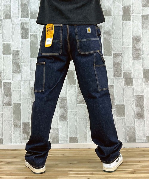 Carhartt(カーハート)の「ラギッドフレックス ダブルフロントデニムロガーパンツ Rugged Flex Double-Front Denim Logger Pants(デニムパンツ・メンズ・インディゴブルー・36/34/32/30/44/42/40/38)」の18枚目の写真