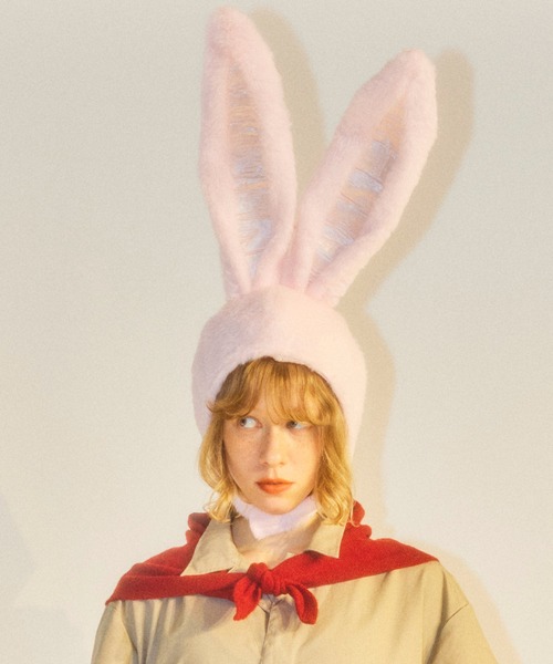 HEY!MrsROSE（ヘイミセスローズ）の「HEY! Mrs ROSE(ヘイ！ミセスローズ)HEY!コラージュストール（ストール/ショール・レディース・ブラック/グレー/ブルー/レッド・FREE）」の5枚目の写真