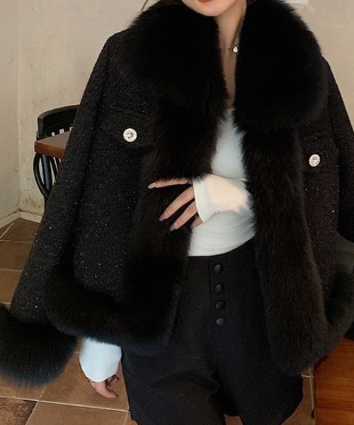 ダイアグラム エコファーツイードコート 36 ダイアグラム エコファーツイードコート 36 ダイアグラム エコファー