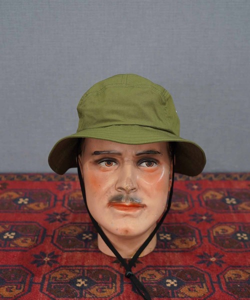 MRFATMAN(ミスターファットマン)の「60/40 ACTIVE SAFARI HAT(ハット・メンズ・ブラック/ベージュ/モスグリーン・M/L/XL)」の5枚目の写真