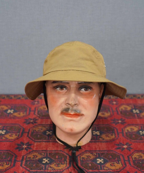 MRFATMAN(ミスターファットマン)の「60/40 ACTIVE SAFARI HAT(ハット・メンズ・ブラック/ベージュ/モスグリーン・M/L/XL)」の6枚目の写真