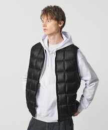 試着のみ　BEAUTY&YOUTH UNITED ARROWS ダウンベスト BY ナイロン インナー ダウンベスト （ダウンジャケット・ベスト