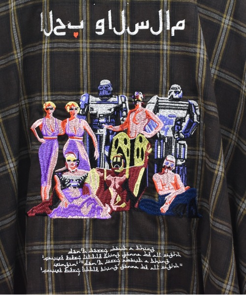 STOF（ストフ）の「STOF/ストフ/TRIBE EMBROI CHANGE JACKET（その他アウター・メンズ・ブラック/レッド・S/M）」の3枚目の写真