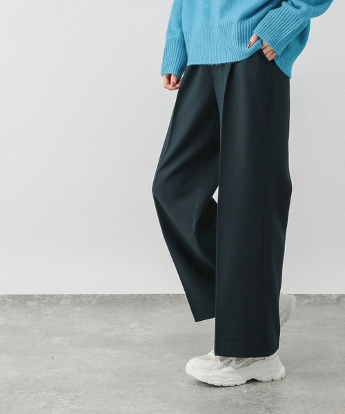 GLOBAL WORK（グローバルワーク）の「あったかスッキリイージーパンツ/580794（その他パンツ・レディース・ネイビー/グレー/チャコールグレー/ブラウン系その他7/ブルー系その他6/ブラック・X-SMALL/X-LARGE/MEDIUM/S-Long/SMALL/L-Long/LARGE/XL-Long/M-Long）」の5枚目の写真