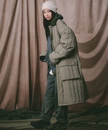 Universal Style Wear(ユニバーサルスタイルウェア)のUniversal Style Wear スウェーデン キルテッドコート(ステンカラーコート)