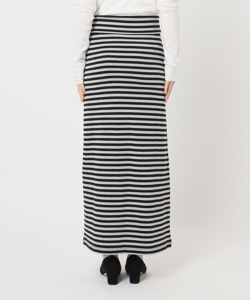 Oriens JOURNAL STANDARD（オリエンス ジャーナルスタンダード）の「《追加2》ボーダープリントスカート（スカート・レディース・ブラック/ブルー系その他・FREE）」の10枚目の写真