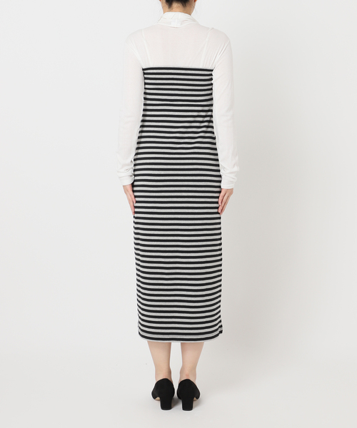 Oriens JOURNAL STANDARD（オリエンス ジャーナルスタンダード）の「《追加2》ボーダープリントスカート（スカート・レディース・ブラック/ブルー系その他・FREE）」の21枚目の写真