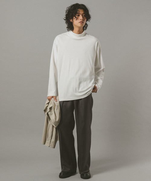 RAGEBLUE(レイジブルー)の「タートルネックTシャツ(Tシャツ/カットソー・メンズ・ブラック/ホワイト・SMALL/MEDIUM/LARGE)」の11枚目の写真