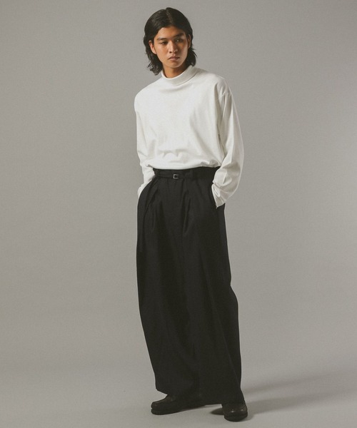 RAGEBLUE(レイジブルー)の「タートルネックTシャツ(Tシャツ/カットソー・メンズ・ブラック/ホワイト・SMALL/MEDIUM/LARGE)」の8枚目の写真