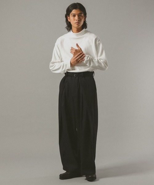 RAGEBLUE(レイジブルー)の「タートルネックTシャツ(Tシャツ/カットソー・メンズ・ブラック/ホワイト・SMALL/MEDIUM/LARGE)」の9枚目の写真