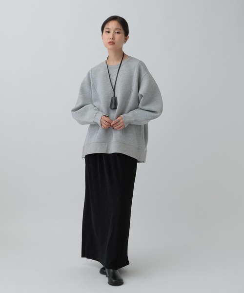 LEPSIM（レプシィム）の「《セルフカット可能》ベロアプリーツスカート　603879（スカート・レディース・ブラック/アイボリー/ピンク/ブラウン・FREE）」の15枚目の写真