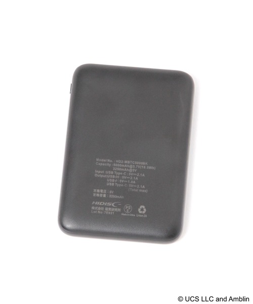 バック・トゥ・ザ・フューチャー】コラボ モバイルバッテリー