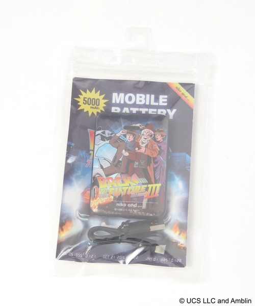 niko and...（ニコアンド）の「【バック・トゥ・ザ・フューチャー】コラボ モバイルバッテリー（スマホグッズ・レディース・その他1・FREE）」の11枚目の写真