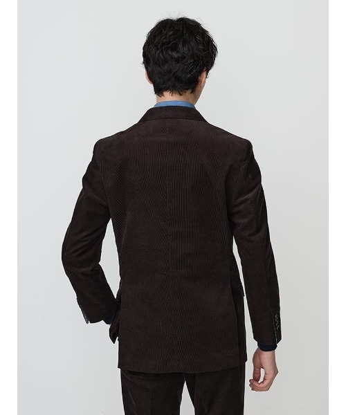 TRANS CONTINENTS（トランスコンチネンツ）の「TRANS CONTINETNS　コーデュロイセットアップ　ヴィンテージ　ジャケット　ベージュ/ブラウン（テーラードジャケット・メンズ・ベージュ/ブラウン・M/L/AB（M）/AB（L）/S/LL/XL-AB）」の20枚目の写真