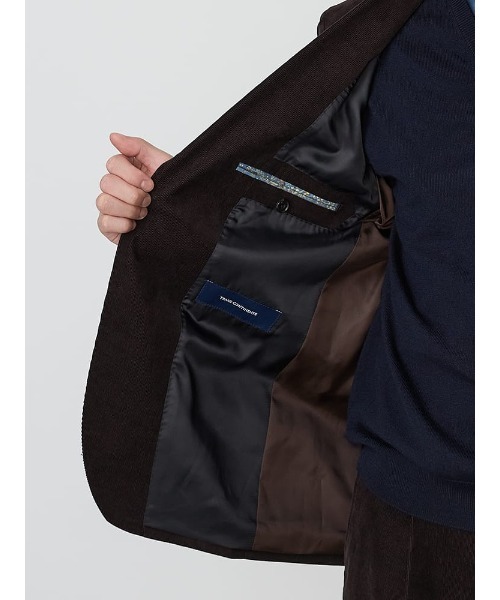 TRANS CONTINENTS（トランスコンチネンツ）の「TRANS CONTINETNS　コーデュロイセットアップ　ヴィンテージ　ジャケット　ベージュ/ブラウン（テーラードジャケット・メンズ・ベージュ/ブラウン・M/L/AB（M）/AB（L）/S/LL/XL-AB）」の14枚目の写真