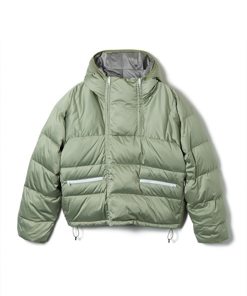 soduk(スドーク)の「【soduk】reversible down jacket(ダウンジャケット/コート・レディース・グレー・ONE SIZE)」の3枚目の写真
