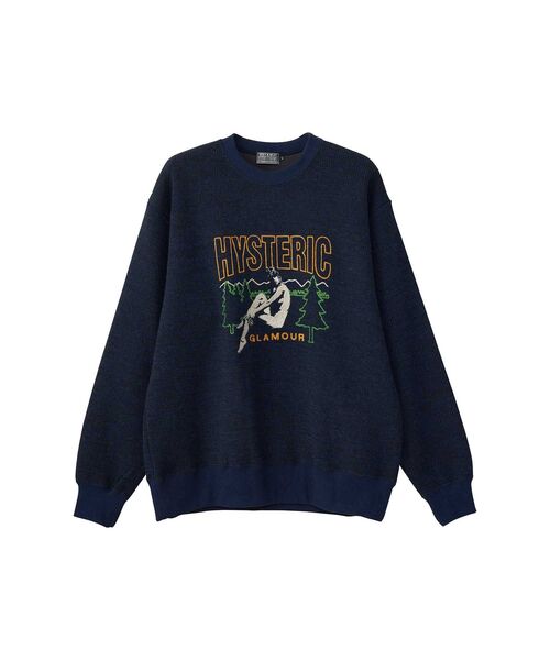 CHILLIN' WEEKEND刺繍 スウェット（スウェット）｜HYSTERIC GLAMOUR