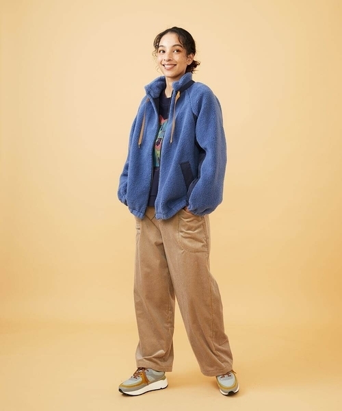 Abrigo boa ボアブルゾン（その他アウター）｜Jocomomola（ホコモモラ