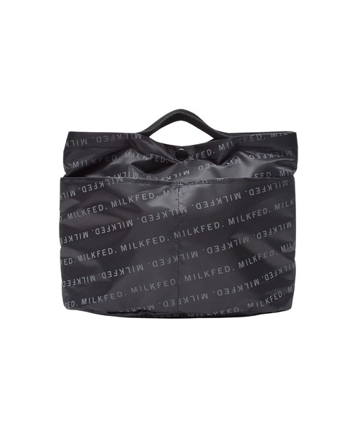 MILKFED.（ミルクフェド）の「MEDIUM BAG ORGANIZER（エコバッグ/サブバッグ・レディース・ブラック・ONE SIZE）」の9枚目の写真